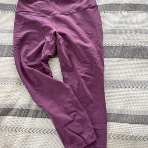 Lululemon Athletica Mauve Leggings